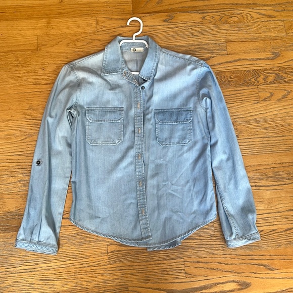 AG Denim Chambray Shirt - Picture 3 of 14